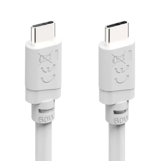 Hama USB-C - USB-C, 2m, 60W biały — image 4