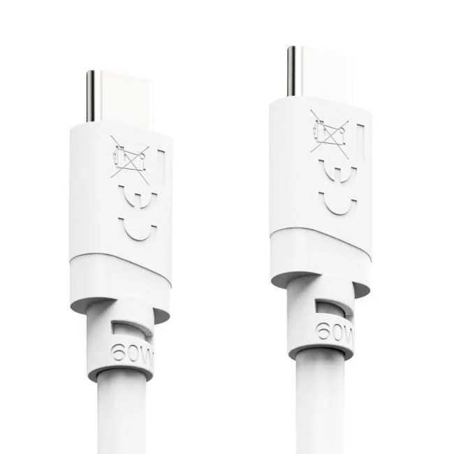 Hama USB-C - USB-C, 2m, 60W biały — image 5