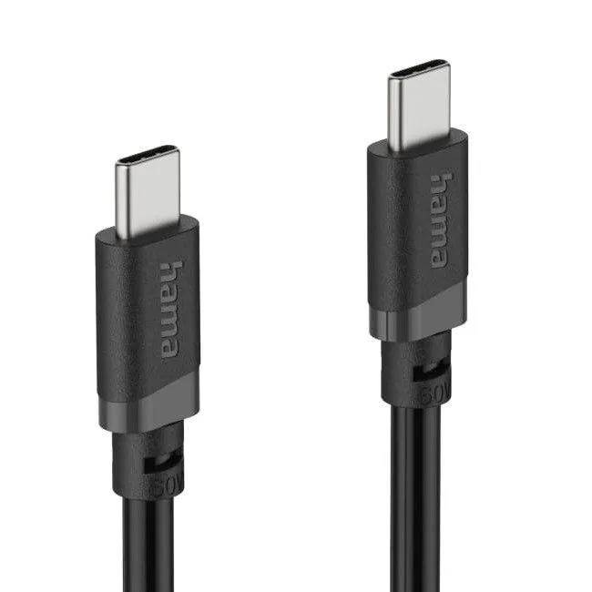 Hama USB-C - USB-C, 3m, 60W czarny — image 2