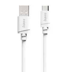 Hama USB-A - USB-C, 2m, biały