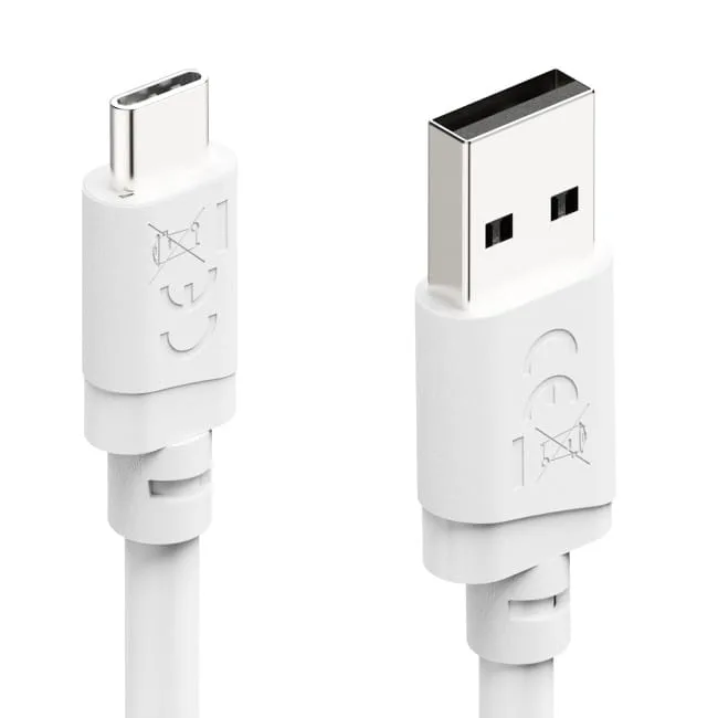 Hama USB-A - USB-C, 2m, biały — image 3