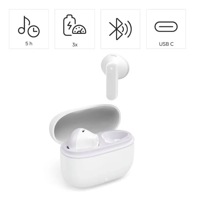 Hama True Wireless Freedom Light II białe — image 8