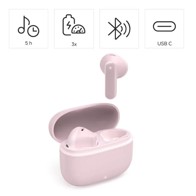 Hama True Wireless Freedom Light II różowe — image 8