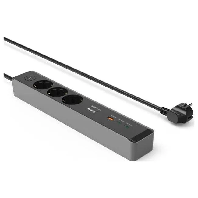 Hama 3 gniazda SCHUKO, 1,4M, 2 USB-C, 1 USB-A, Power Delivery, 100W — image 5