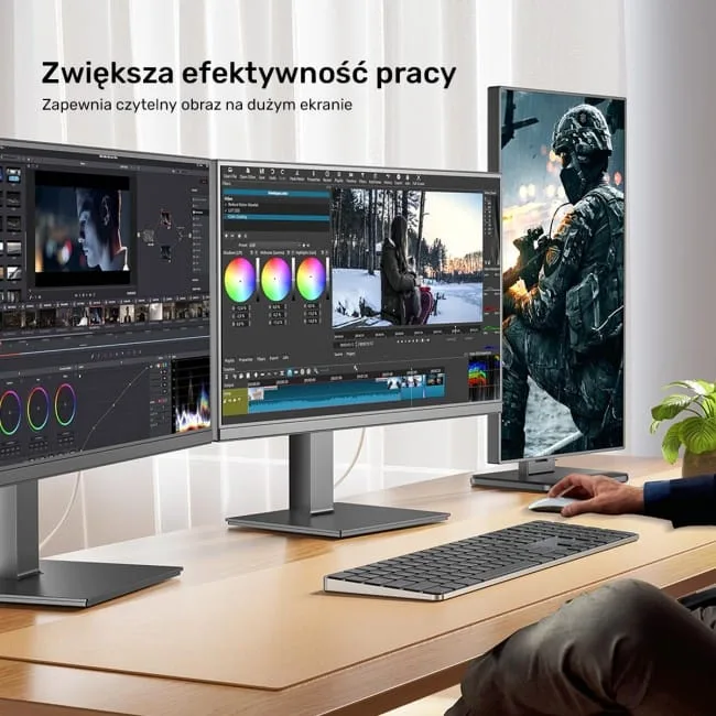 Unitek HDMI 2.1 8K HDR biały 0,5m — image 8