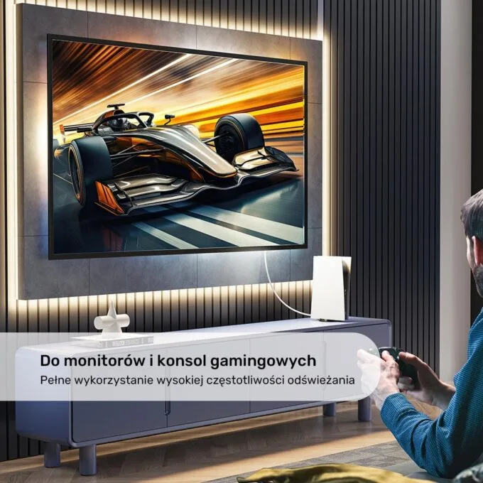 Unitek HDMI 2.1 8K HDR biały 1.5m — image 9