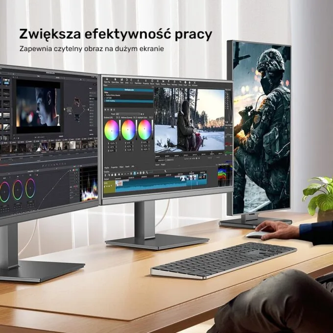 Unitek HDMI 2.1 8K HDR biały 5m — image 12