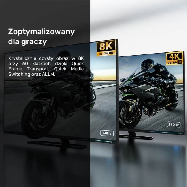 Unitek przewód 8K LUX HDMI 2.1 oplot 1M — image 7