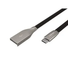 Natec Prati USB-C->USB-A 1.0m czarny