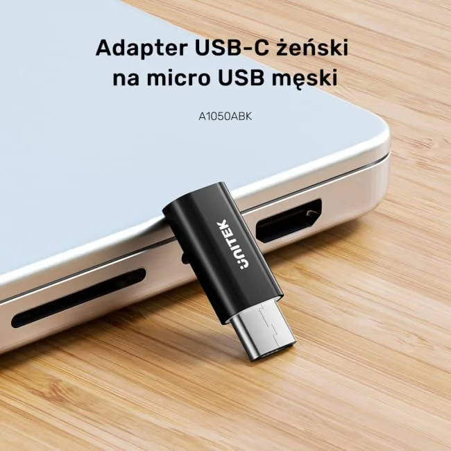 Unitek Adapter USB-C do Micro USB A1050ABK03 — image 9