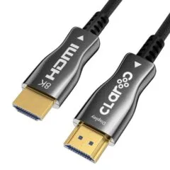 Claroc Kabel optyczny HDMI 2.1 w oplocie AOC 8K@60Hz, 4K@120Hz 5 m