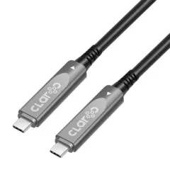 Claroc Kabel USB-C aktywny, 4K@60Hz, 60W, 10 m