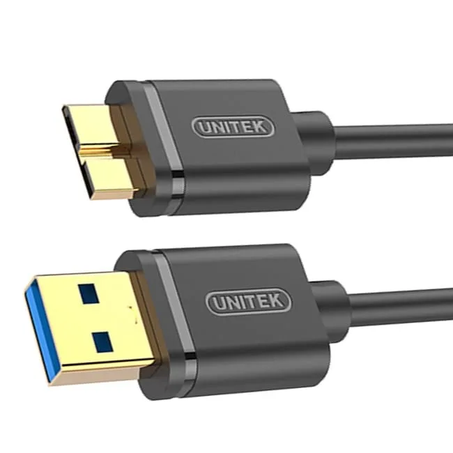 Unitek micro USB 1.0m czarny — image 2