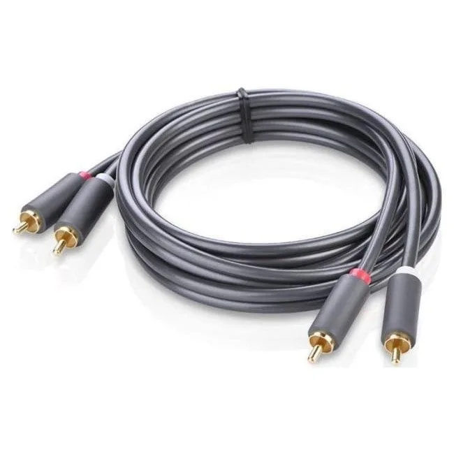 Ugreen AV104 2x RCA (Cinch) do 2x RCA (Cinch) 2m czarny — image 4