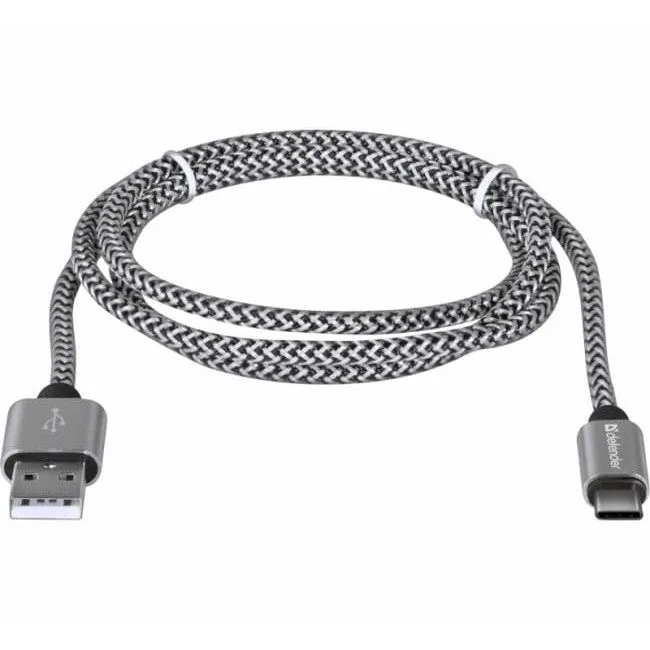Defender USB AM-TYPE C 1,0m 2.1A Biały — image 2