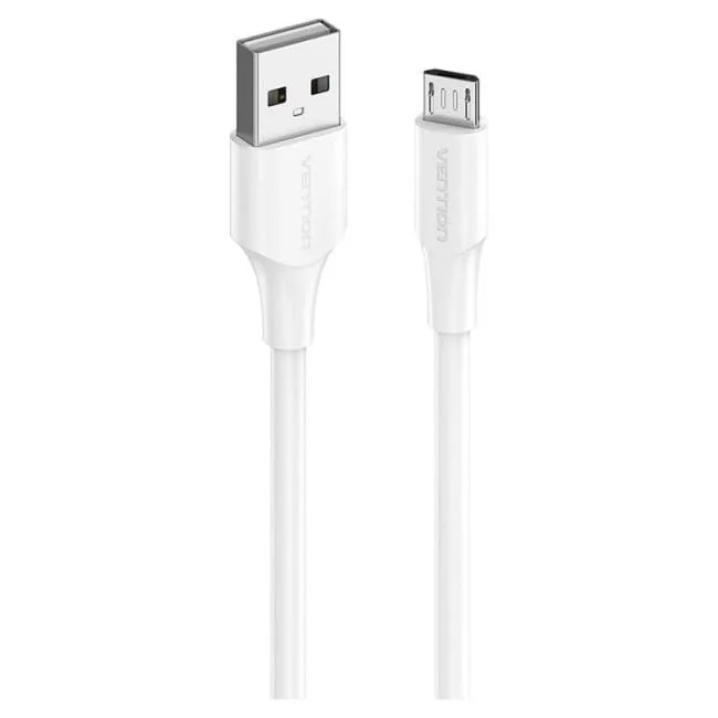 Vention USB 2.0 A do Micro USB, 2A, 1m biały — image 2
