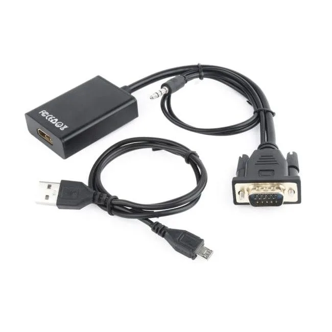 Gembird A-VGA-HDMI-01 Gembird adapter/ko — image 2