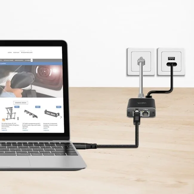 LogiLink USB 3.2 typ C - RJ45 10.0m — image 3