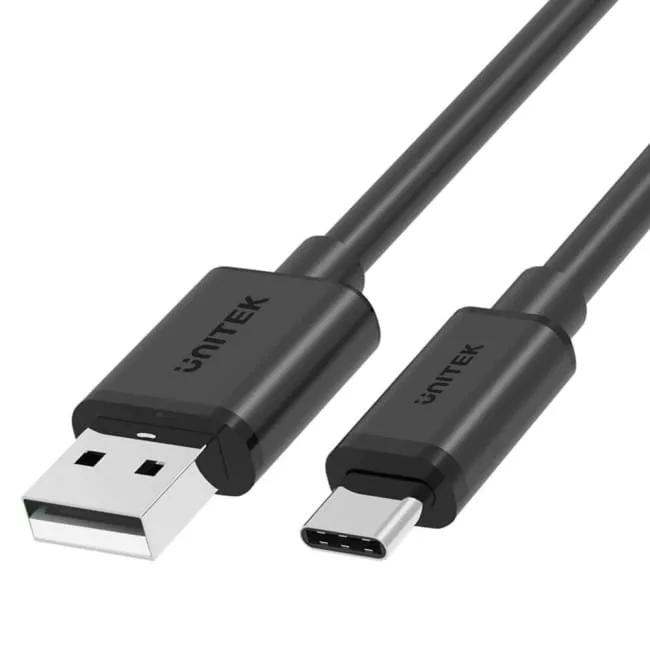 Unitek USB-A - USB-C 1.5m czarny — image 1