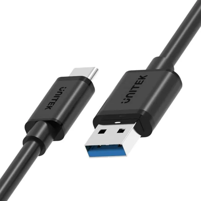 Unitek USB-A - USB-C 1.5m czarny — image 3
