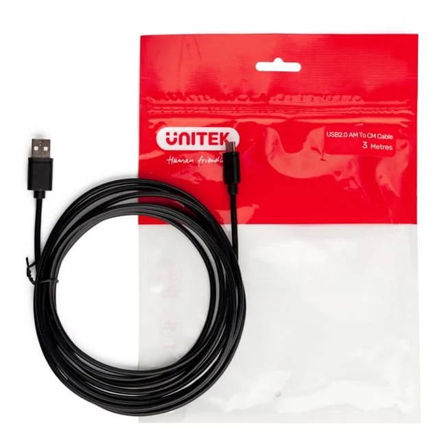 Unitek USB-A - USB-C 1.5m czarny — image 5