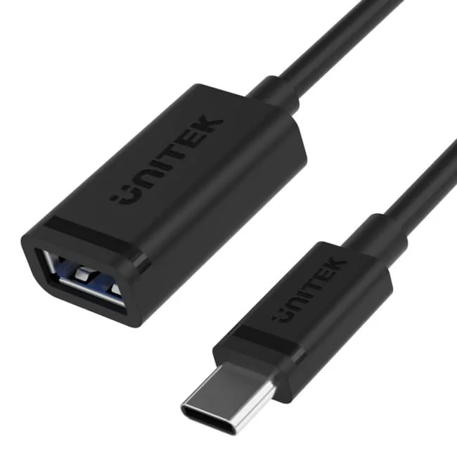 Unitek Adapter USB-C (M) do USB-A (F) 10Gbps 60 W — image 1