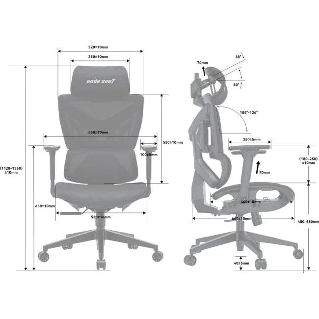 Anda Seat X-Air Mega XL czarny — image 6
