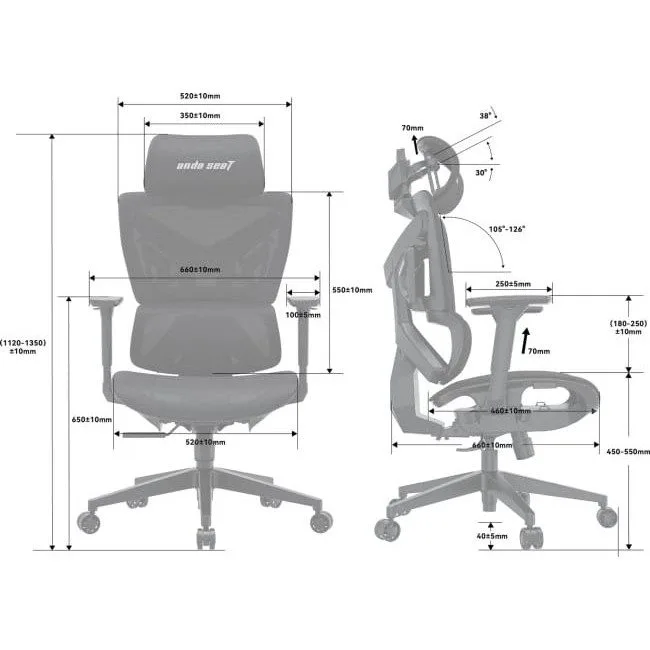 Anda Seat X-Air Mega XL szary — image 6