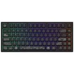 Klawiatura gamingowa Dark Project ALU Terra G3MS Moonstone bezprzewodowa mechaniczna podświetlana czarna