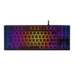 Klawiatura gamingowa Krux Atax PRO RGB Pudding Outemu Black przewodowa mechaniczna podświetlana czarna