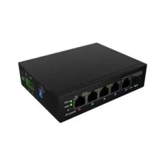Lanberg switch light industrial POE 1xBT 3xAT SFP+ETH DIN niezarządzalny fast ethernet