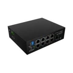 Lanberg switch light industrial POE 4xBT 4xAT SFP+ETH DIN niezarządzalny fast ethernet