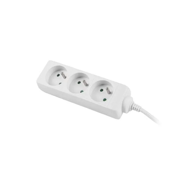 Lanberg listwa przedłużacz 1.5m 3x PL biała — image 3
