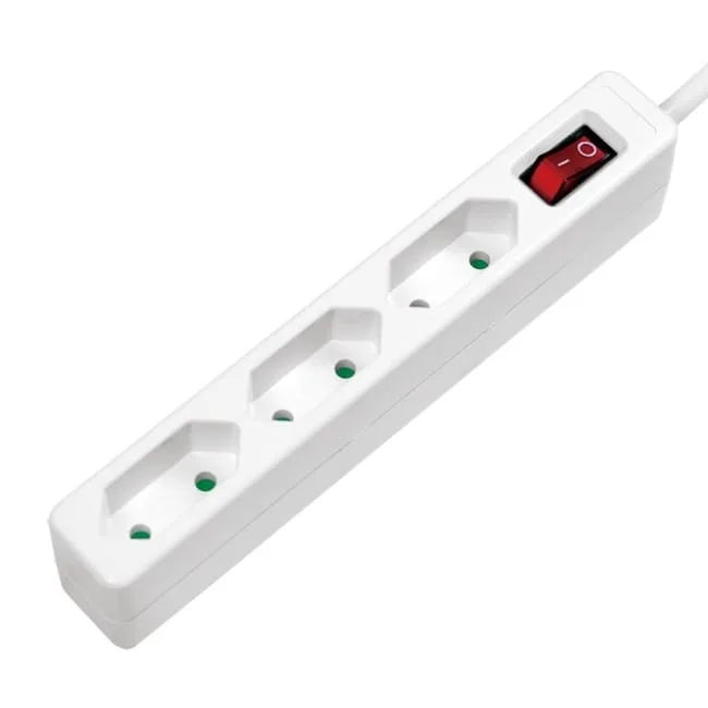 LogiLink 3 gniazda 1.5m biała LPS230 — image 1