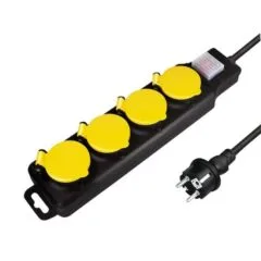 LogiLink 4 gniazda IP44 1.5m