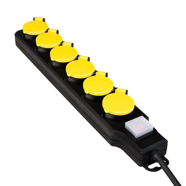 LogiLink 6 gniazd IP44 1.5m — image 2