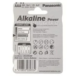 Panasonic Power Alkaline AAA - 4 szt — image 2