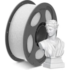 Anycubic PLA Filament Marble White 1Kg. Ideal Usage: Architectural models, classical statues, busts, plant pots, vases, and museum-style display pieces where you want an authentic stone or ceramic aesthetic.