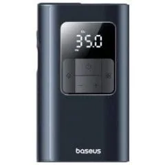 Baseus PrimeTrip VA1 kompresor do opon 2w1 (latarka) 6000 mAh 75W czarny