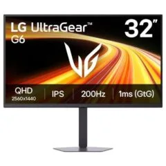LG UltraGear 32G620B-B - 200Hz | QHD | IPS | 31.5"| HDR10 | Pivot
