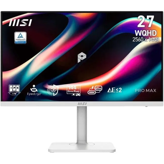 MSI PRO MAX 271QPHW E14 - 144Hz | 2560x1440| IPS Flat | 27" — image 1