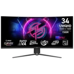 MSI MPG 346CQRF X24 - 34" | VA | UWQHD | 1 ms | 240 Hz | 1500R Curved