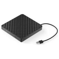 KRUX DVD Portable Drive - USB 2.0, 24x - KRX0071