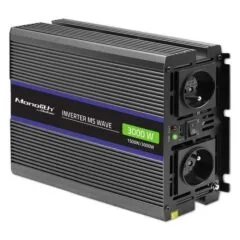 Qoltec Monolith 3000 MS Wave | 12V na 230V | 1500/3000W | USB