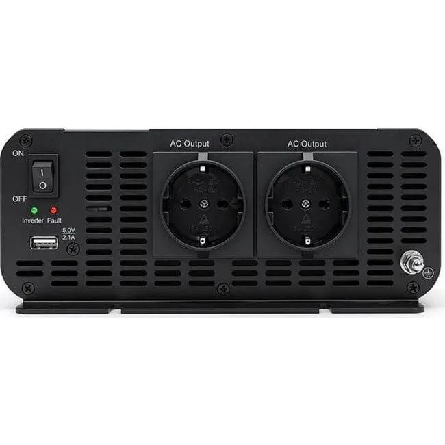 Qoltec MS Wave | 12V na 230V | 1500/3000W | USB — image 4