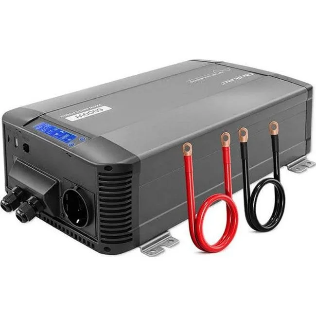Qoltec Pure Sine Wave | 12V na 230V | 3000/6000W — image 2