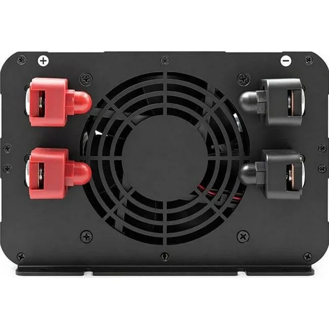Qoltec Pure Sine Wave | 12V na 230V | 4000/8000W | UPS BYPASS — image 5