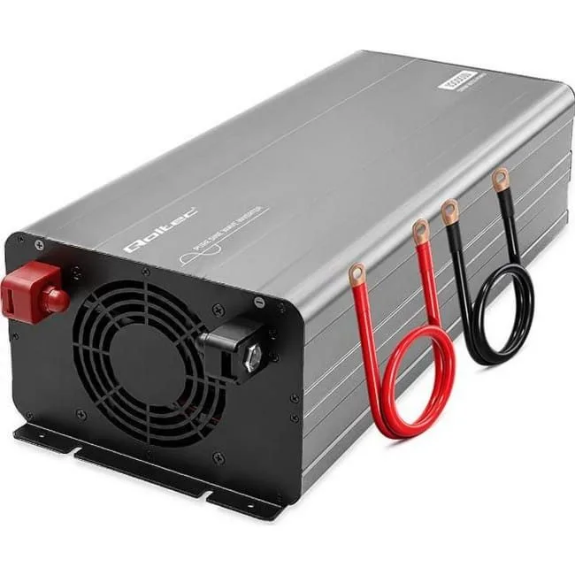 Qoltec Pure Sine Wave | 24V na 230V | 5000/10000W — image 3