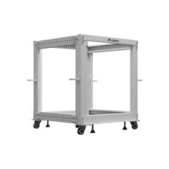 Lanberg Open Rack 12U 600x600-1100 regulowany szary