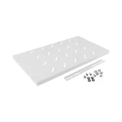 Lanberg Półka do szaf 19'' 450mm 1U szara
